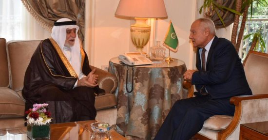 أبو الغيط يستقبل رئيس الوقف السنى العراقى للنفاش حول المصالحة