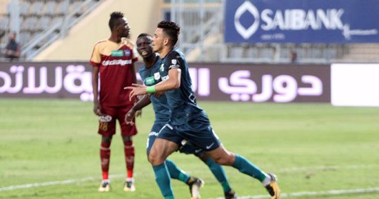 بالفيديو.. المقاصة يتعادل مع إنبى 1 - 1 فى الشوط الأول