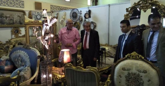 بالصور.. وزير التموين يتفقد معرض دمياط للآثاث بأرض المعارض