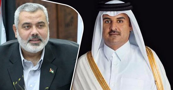 قطر تواصل تآمرها لإفشال المصالحة الفلسطينية.. "الحمدين" يقطع التمويل المالى عن حماس بسبب الرعاية المصرية للاتفاق مع فتح.. يحيى السنوار: علاقتنا بالدوحة ليست جيدة.. ويؤكد: نزع سلاح القسام هو كحلم إبليس بالجنة