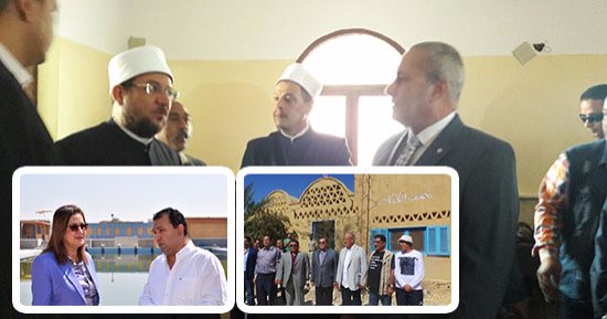 بالصور.. جولات مكوكية للوزراء.. وزيرة التخطيط: إدراج 100 مليون لمستشفى البياضية بالأقصر.. ووزير الأوقاف بالسويس: الطب والقانون جرما زواج القاصرات.. وزير التنمية المحلية يفتتح مهرجان الخزف والفخار بالفيوم