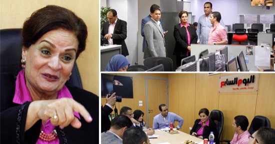 بالصور.. المرأة الحديدية فى ضيافة "اليوم السابع".. نادية عبده محافظ البحيرة: انشاء 3 فنادق لخدمة السياحة الدينية بالأديرة وتنفيذ برنامج رحلة العائلة المقدسة.. ومبادرة جديدة لتوفير الدواء مجانًا لغير القادرين