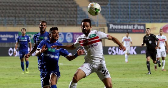 بالفيديو.. سموحة يهدر فرصة الهدف الثانى وسط "توهان" دفاع الزمالك