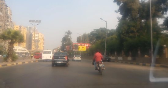 سيولة مرورية فى شوارع وميادين القاهرة والجيزة 