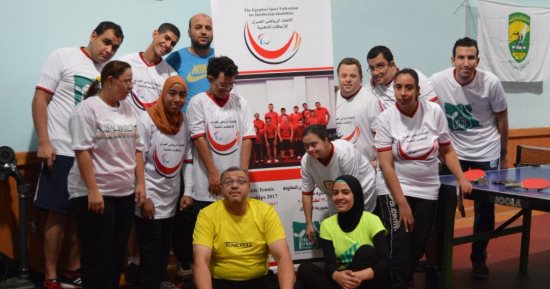 تنس الطاولة للإعاقات الذهنية يطير إلى التشيك للمشاركة فى كأس العالم   