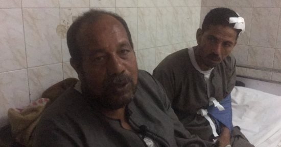 بالفيديو والصور.. مصابو حادث أسيوط يروون لحظات الموت
