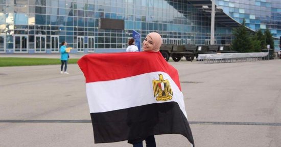 اختيار المصرية يارا البريدى لمقابلة الرئيس الروسى فلاديمير بوتين