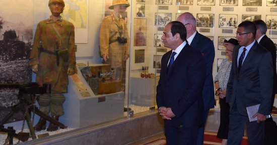 بالصور.. السيسي: معركة العلمين تدفعنا لبذل مزيد من الجهد لإرساء السلام