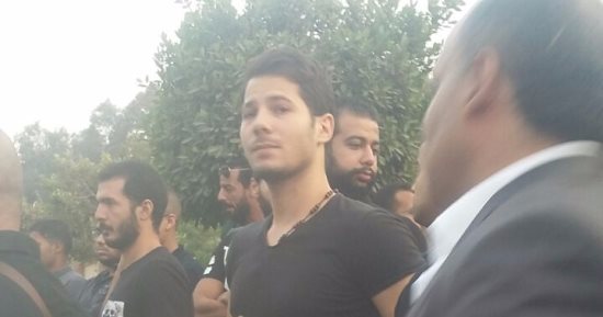 بالصور.. أسرة الشهيد امتياز كامل تتسلم جثمانه من مستشفى الشرطة
