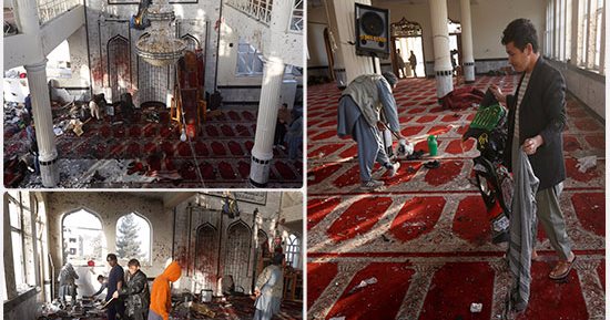 ارتفاع حصيلة قتلى هجومى أفغانستان لـ 89 قتيلا