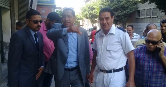 إزالة التعديات بسوق الجمعة وشارع الرحمة غرب الإسكندرية