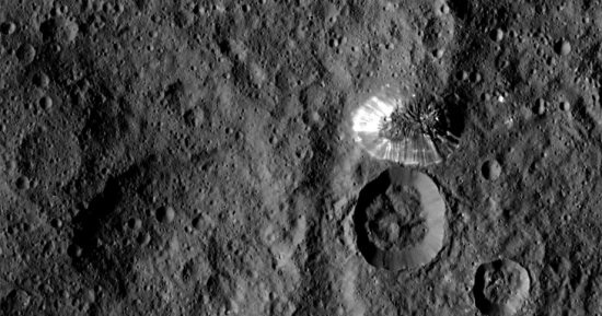 للمرة الثانية.. ناسا تمدد مهمة مسبار الفضاء Dawn على كوكب "سيرس" القزم