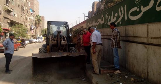 حى شمال الجيزة: رفع أطنان من القمامة بشارع الوحدة فى إمبابة