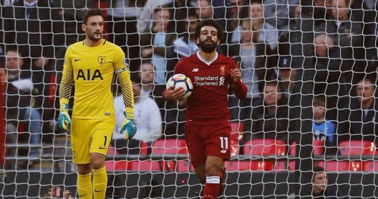 محمد صلاح أفضل لاعبى ليفربول أمام توتنهام فى الدوري الإنجليزي