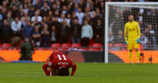 شاهد.. محمد صلاح يسجل فى سقوط ليفربول الكارثى أمام توتنهام برباعية