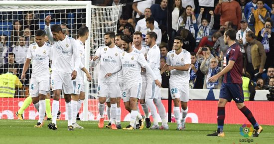 ملخص وأهداف مباراة ريال مدريد وإيبار فى الدوري الإسباني