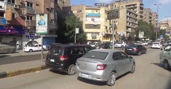  زحام مرورى بمحيط جامعة القاهرة وكوبرى 15 مايو بسبب زيادة الأحمال