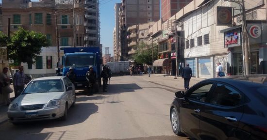 بالصور.. تشديدات أمنية بمحيط استاد البلدية قبل ديربى المحلة