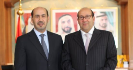 هشام بدر يلتقى سفير الإمارات فى روما لبحث تنمية التعاون الثنائى