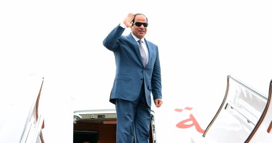 الرئيس السيسي يغادر إلى أديس أبابا للمشاركة بالقمة الأفريقية