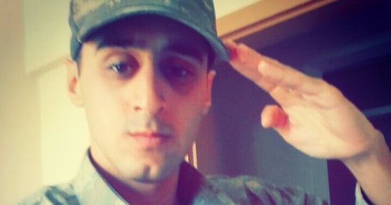 تعظيم سلام من مجند تركى أصوله مصرية لشهداء الشرطة عبر "صحافة المواطن"