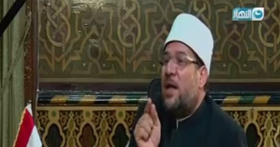 وزير الأوقاف:سيتم ترميم مسجد الروضة..وعملية اليوم نهاية للإرهابيين
