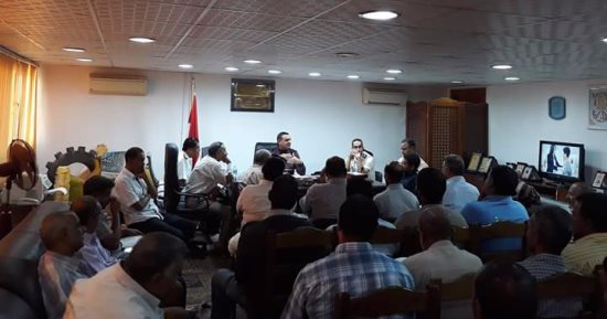 رئيس مدينة سفاجا يعقد اجتماعا مع الجهات المختصة استعدادا لموسم السيول 