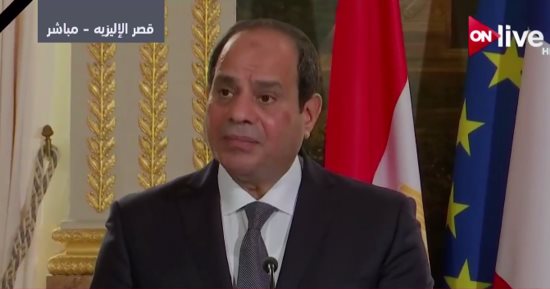 الرئيسان السيسي وعون يبحثا هاتفيا تطورات الساحة اللبنانية