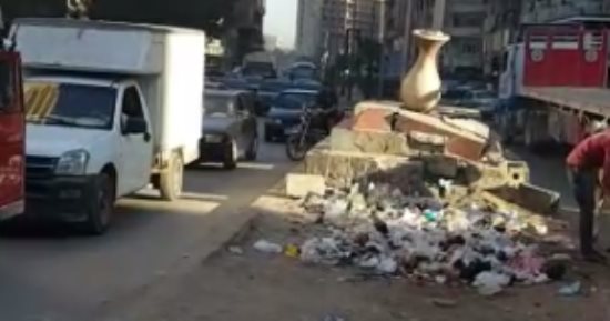 بالصور .. القمامة فى شوارع اللبينى يثير غضب الأهالى