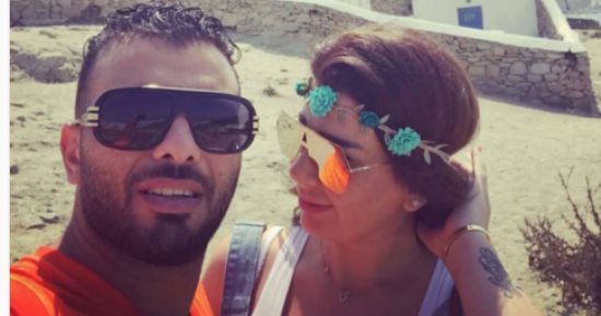 شاهد احتفال يارا نعوم مع متعب بـ"سداسية" الأهلى على النجم الساحلى