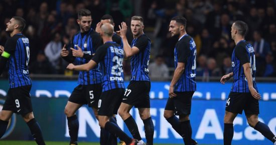 ملخص وأهداف مباراة إنتر ميلان وسامبدوريا 3-2 بالدورى الإيطالى