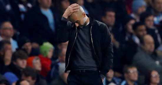 جوارديولا يكشف عن اللاعب الوحيد الجرىء بعد خسارة مانشستر سيتى من بازل