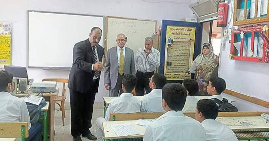 بالصور.. تفعيل مبادرة "الطالب المعلم" بمدرسة العبور ببورسعيد 