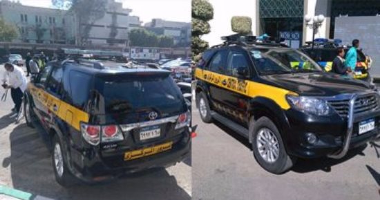 خلى بالك.. سيارة ترصد المخالفات المرورية بدلا من رجل المرور على الطرق
