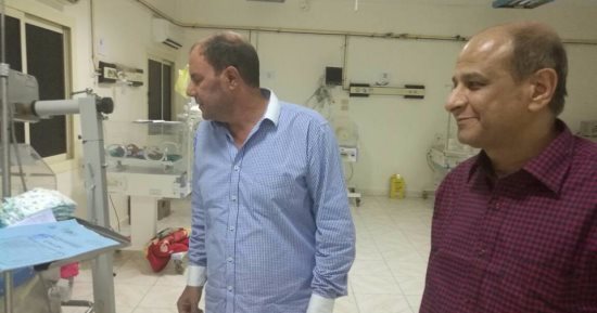 وكيل وزارة الصحة بالقليوبية يتفقد مستشفى شبين القناطر
