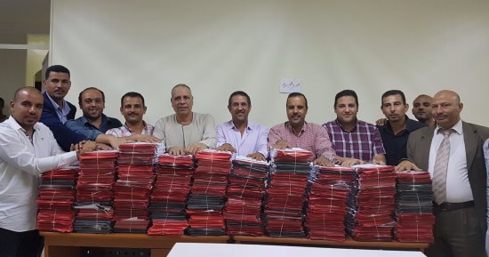 آلاف الاستمارات لـ"علشان تبنيها" بالفيوم لمطالبة السيسى بالترشح لفترة ثانية