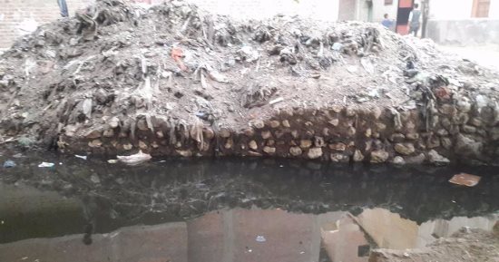بالصور.. أهالى نجع كيرت بسوهاج يطالبون بردم مصرف بعد غرق شخصين