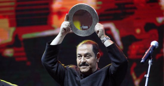 مهرجان الأفروصينى يكرم لطفى بوشناق فى حفل افتتاحه