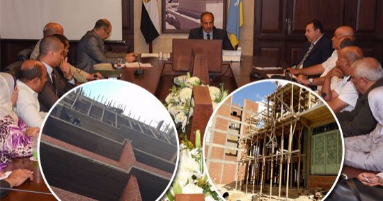 بالصور .. لأول مرة بالإسكندرية.. إنشاء وحدة التدخل السريع لتنفيذ قرارات الإزالة للعقارات المخالفة.. خط ساخن لتلقى البلاغات وإنشاء قاعدة بيانات الكترونية.. والمحافظ: نستهدف القضاء على المخالفات فى بدايتها