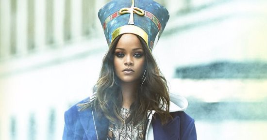 ريهانا.. نفرتيتى على غلاف Vogue بالعربى