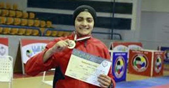 بطلة مصر فى الكاراتيه منة شعبان تحصد برونزية بطولة العالم بإسبانيا