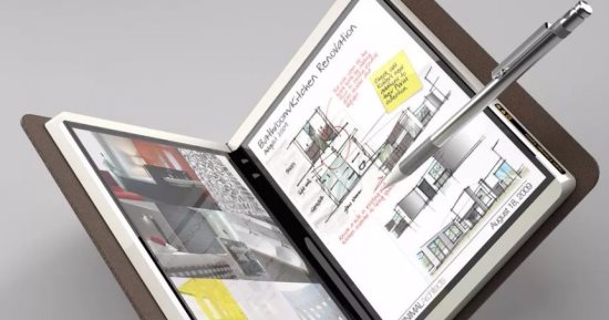 مايكروسوفت تطور جهاز لوحى Surface جديد قابل للطى يعمل بنظام ويندوز 10