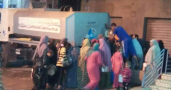 أهالى "سنديون" بالقليوبية يشكون من انقطاع مياه الشرب منذ يومين