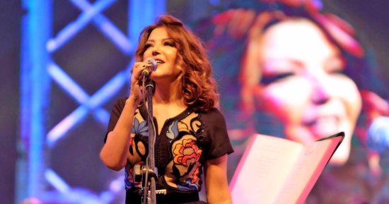 بالصور.. تعرف على سر إطلالة سميرة سعيد فى حفل مهرجان مكناس