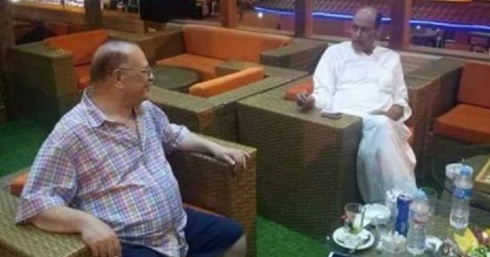 أحمد بدير وصلاح عبدالله يغادران رأس البر عقب تصوير "عائلة الحاج نعمان"