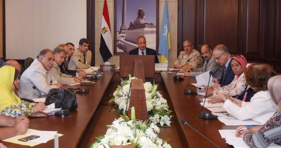 محافظ الإسكندرية: إقامة محطة معالجة ثلاثية لخدمة مساكن الكيلو 38.5