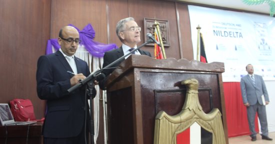 بالصور.. السفير الألمانى: الدقهلية ولادة بالأعلام وأنجبت عظماء مصر