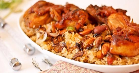 طريقة عمل كبسة الدجاج 