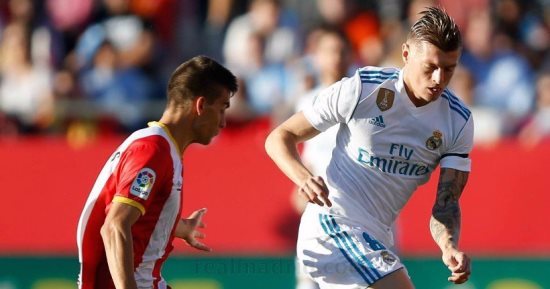 جيرونا يتعادل أمام ريال مدريد 1-1 بعد 29 دقيقة.. فيديو