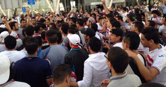 تجديد حبس 4 من مشجعى الزمالك 15 يوما لاتهامهم بحيازة مفرقعات وإثارة الشغب